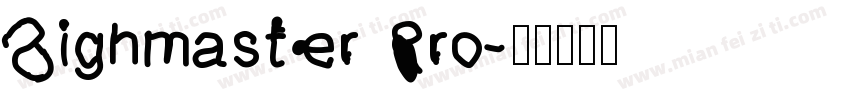 Signmaster Pro字体转换